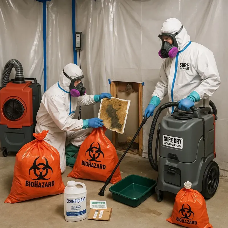 Contaminated Water Handling Protocols process in Molino, FL