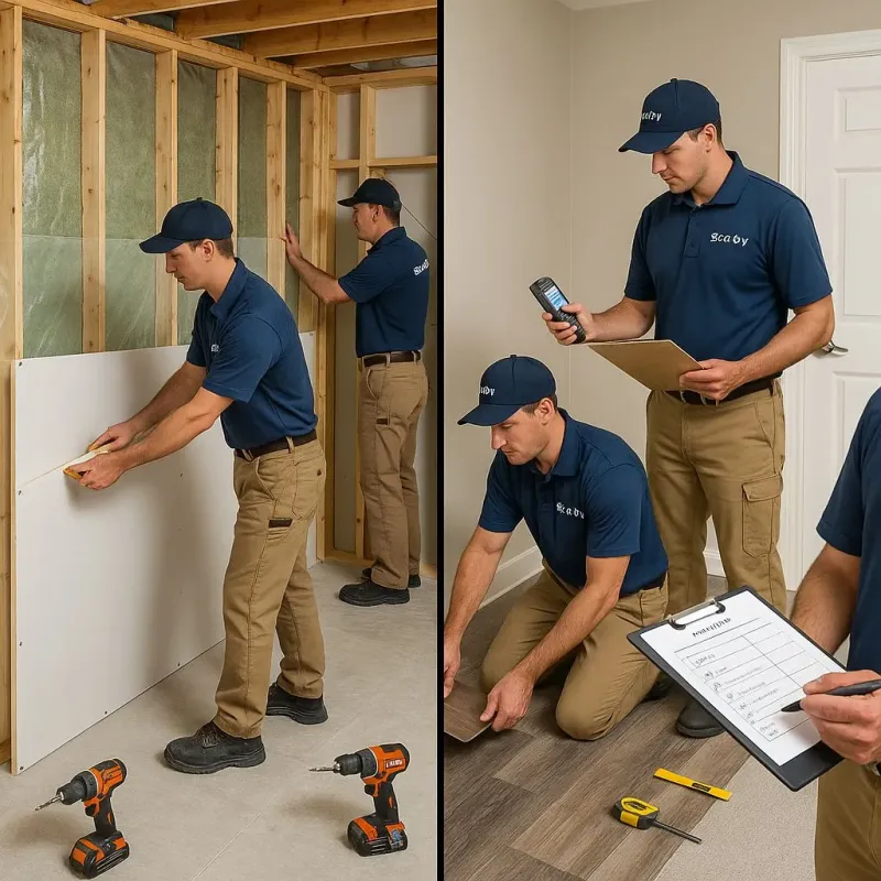 Repairs and Reconstruction process in Molino, FL