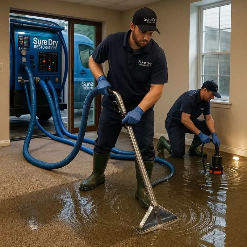 Water Extraction and Removal process in Molino, FL
